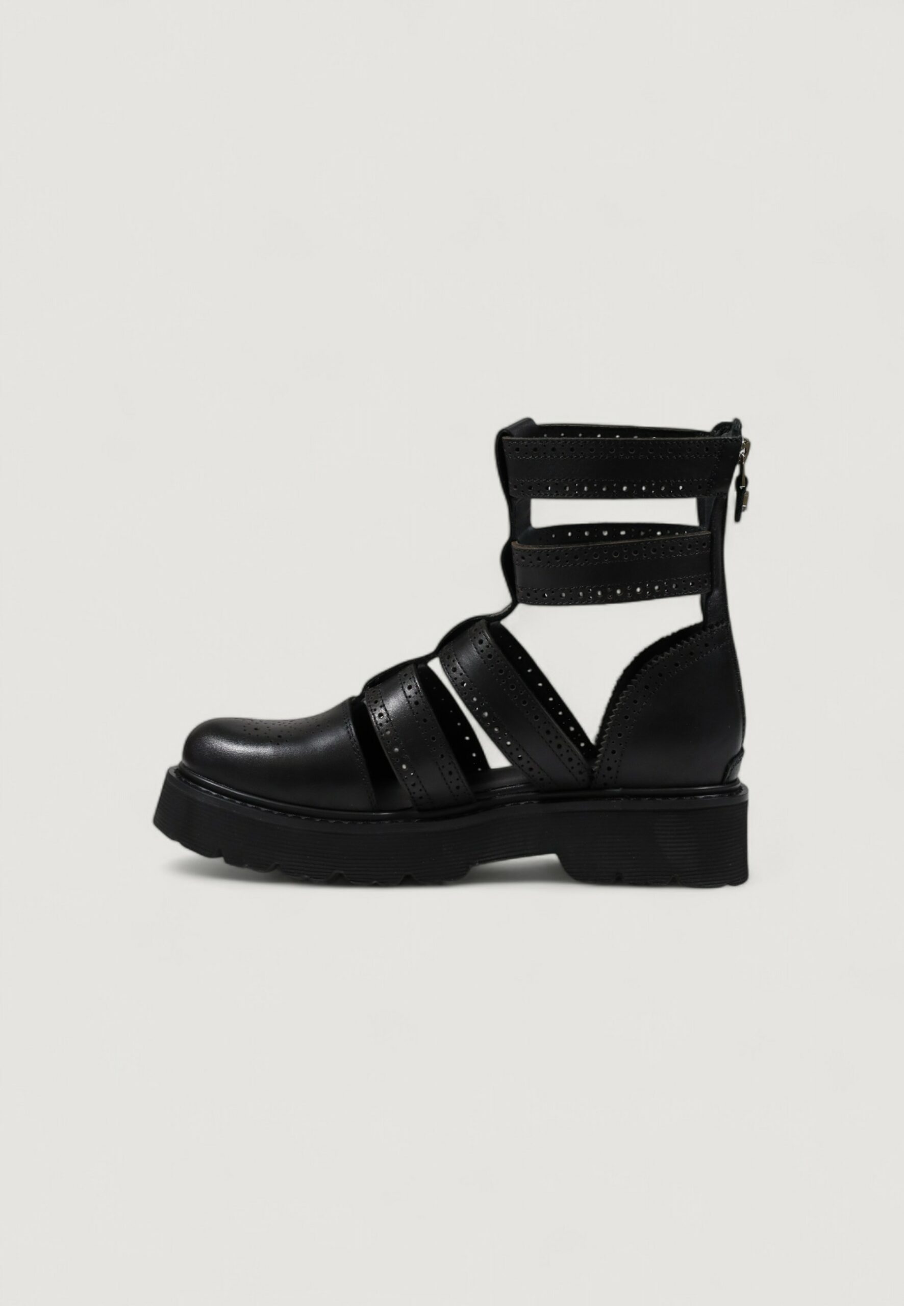 Sandali Cult slash 4441 mid w leat/perf. leat. Nero - Foto 4