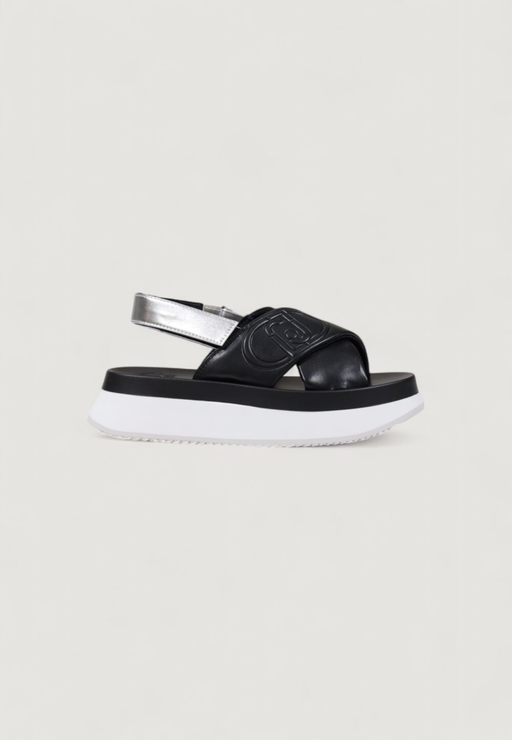 Sandali Liu-Jo dreamy sandal 02 Black Silver - Foto 1
