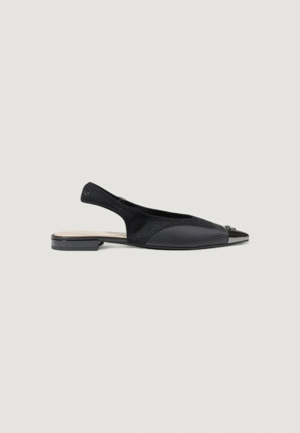 Sandali Pinko gianira 14 - sling back lurex knit Nero - Foto 1