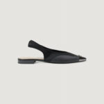 Sandali Pinko gianira 14 - sling back lurex knit Nero - Foto 1