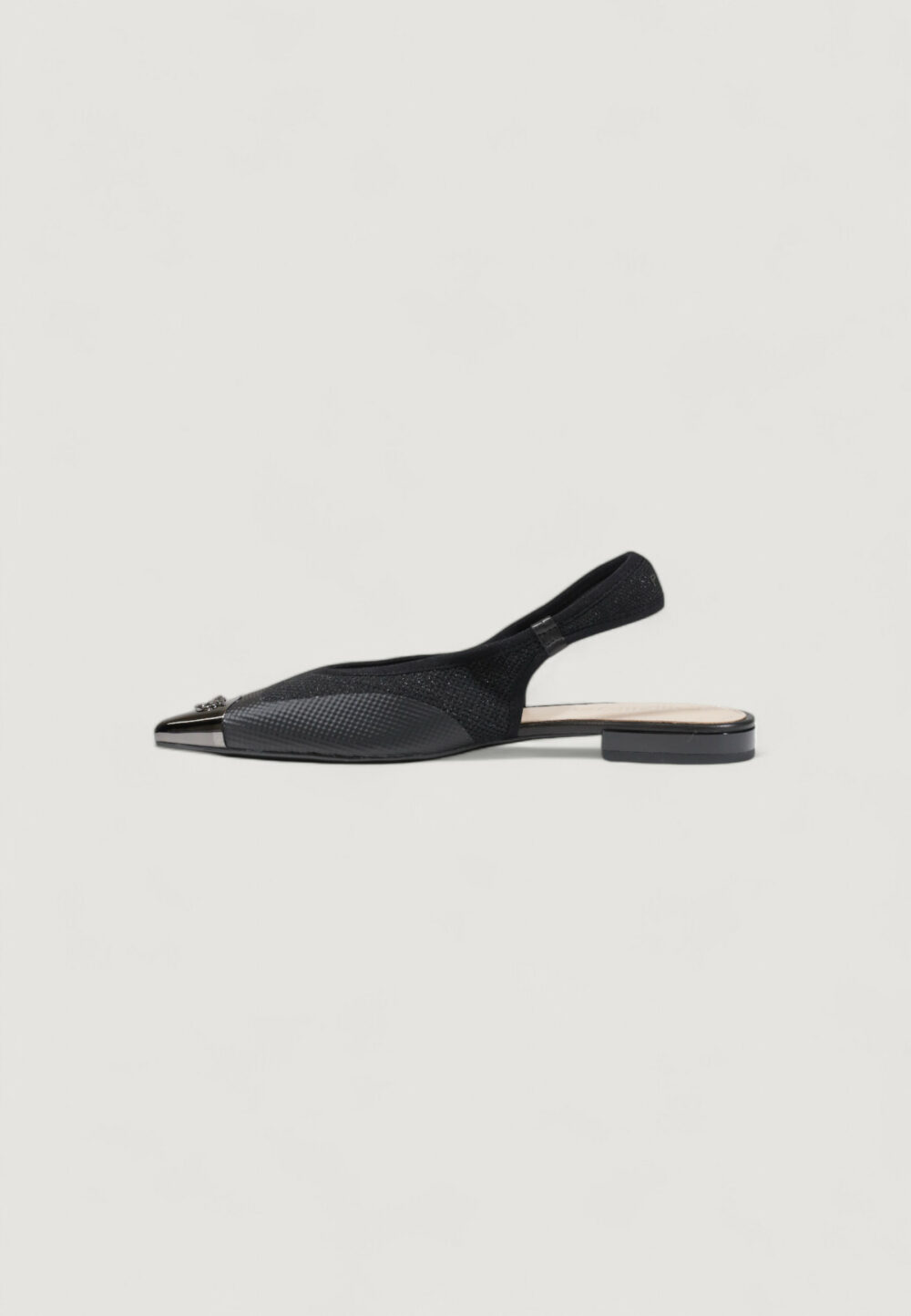 Sandali Pinko gianira 14 - sling back lurex knit Nero - Foto 3