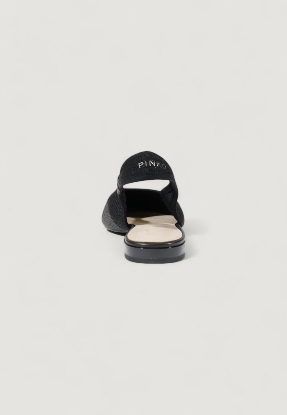 Sandali Pinko gianira 14 - sling back lurex knit Nero - Foto 4