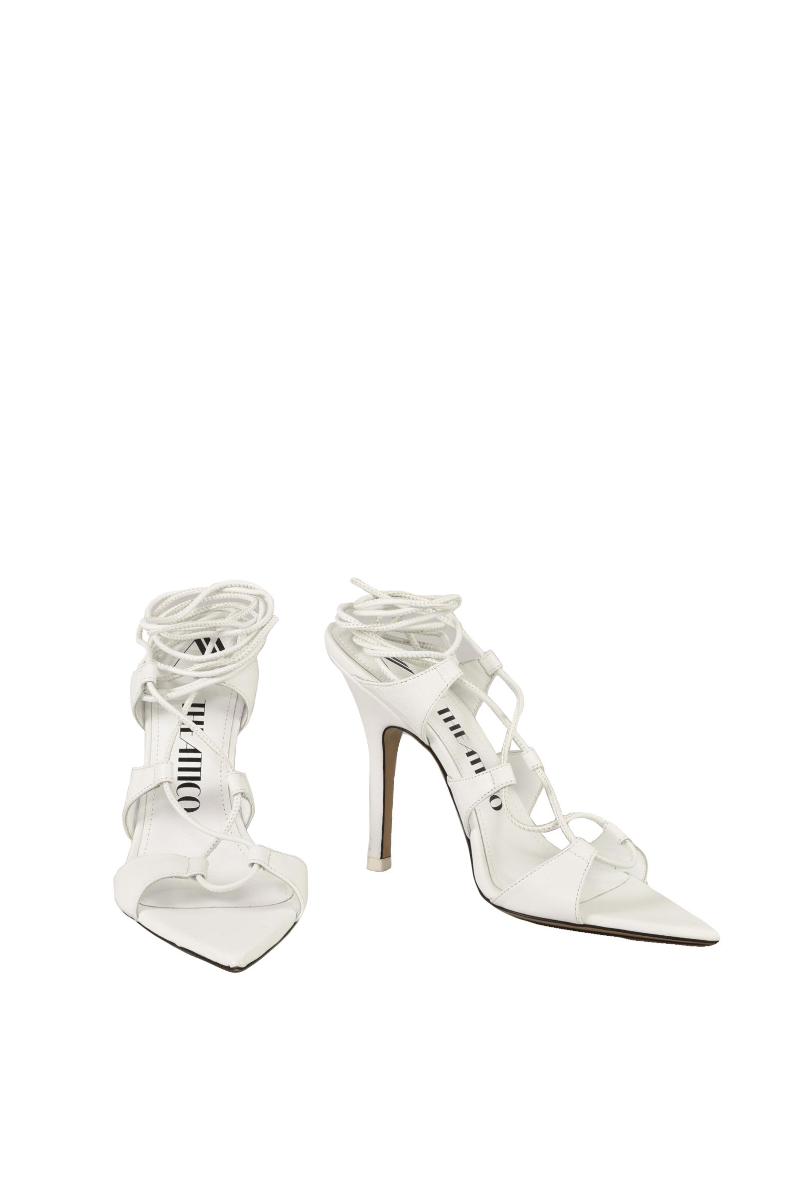 Sandali THE ATTICO Bianco - Foto 2