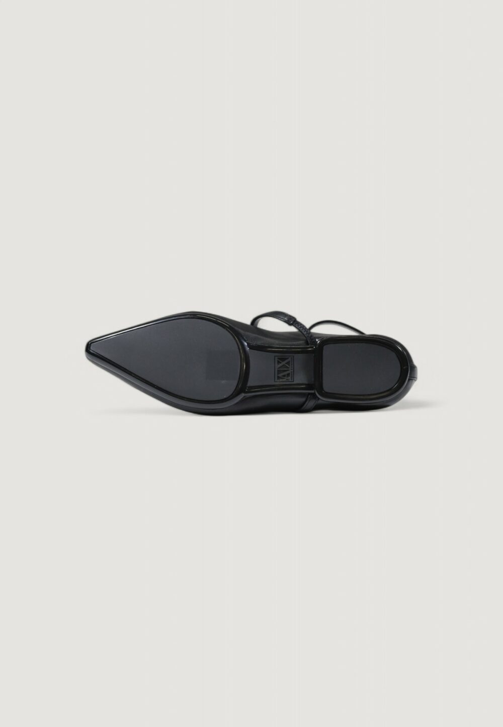 Scarpe basse Armani Exchange imballo originale danneggiato - prodotto integro Nero - Foto 4