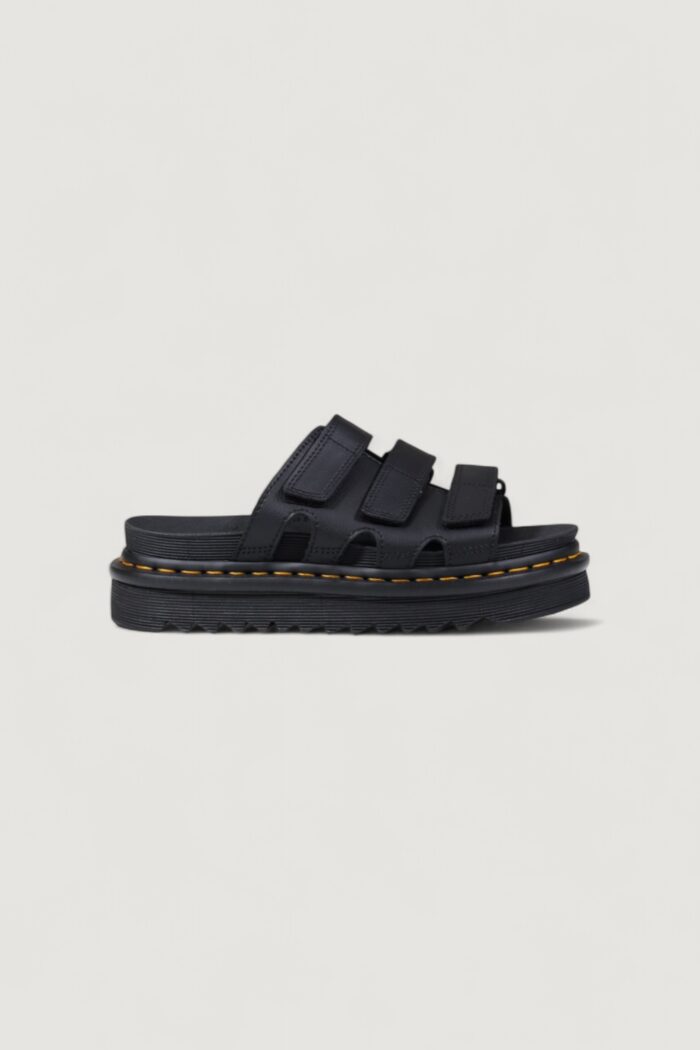 Scarpe basse Dr. Martens raine slide Nero