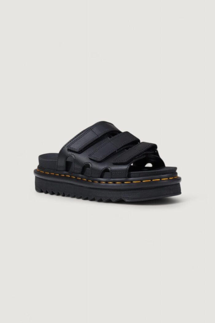 Scarpe basse Dr. Martens raine slide Nero
