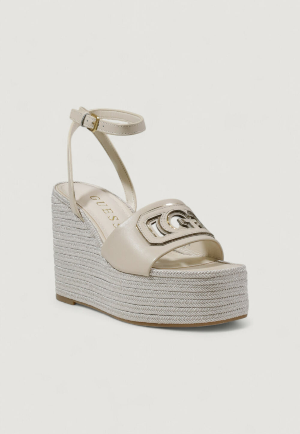 Scarpe con tacco Guess tanvee Crema - Foto 3