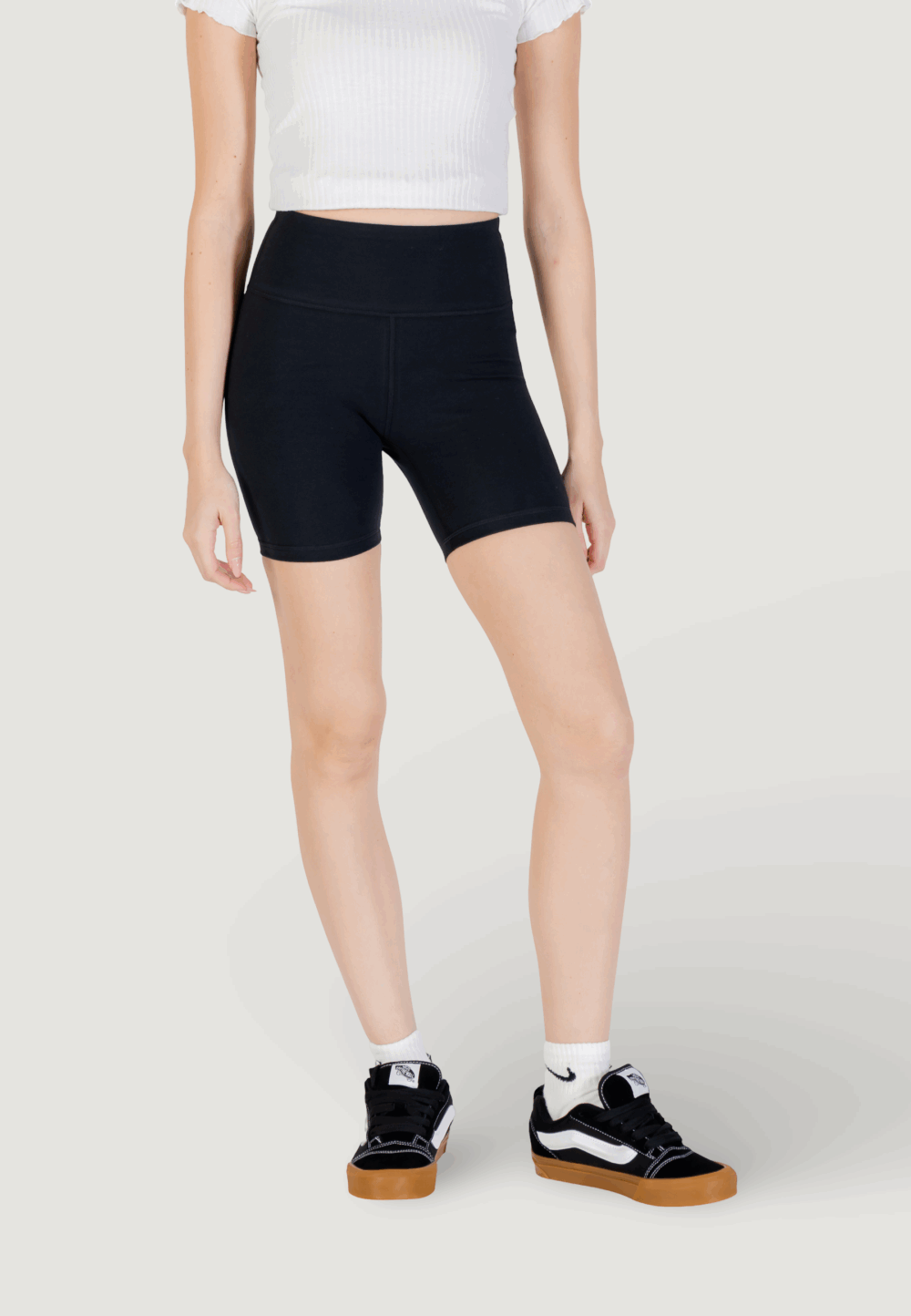 Converse wordmark bike short Nero - Foto 1