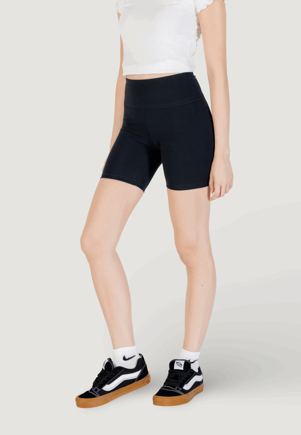 Converse wordmark bike short Nero - Foto 2
