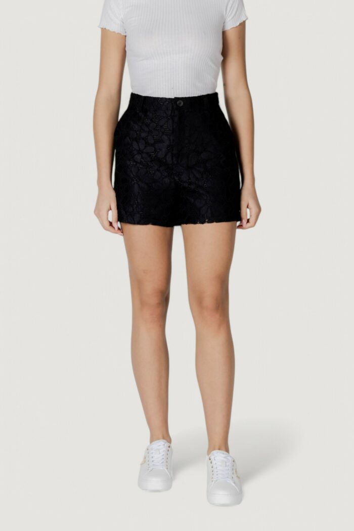Shorts Desigual short_lace Nero
