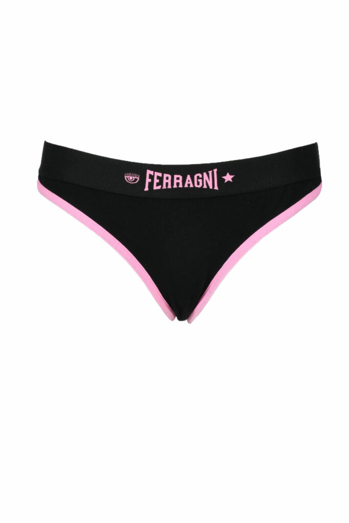 Slip e perizoma CHIARA FERRAGNI  Nero