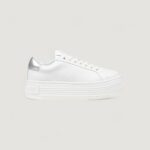 Sneakers Calvin Klein Jeans bold flatf low mix Argento - Foto 1
