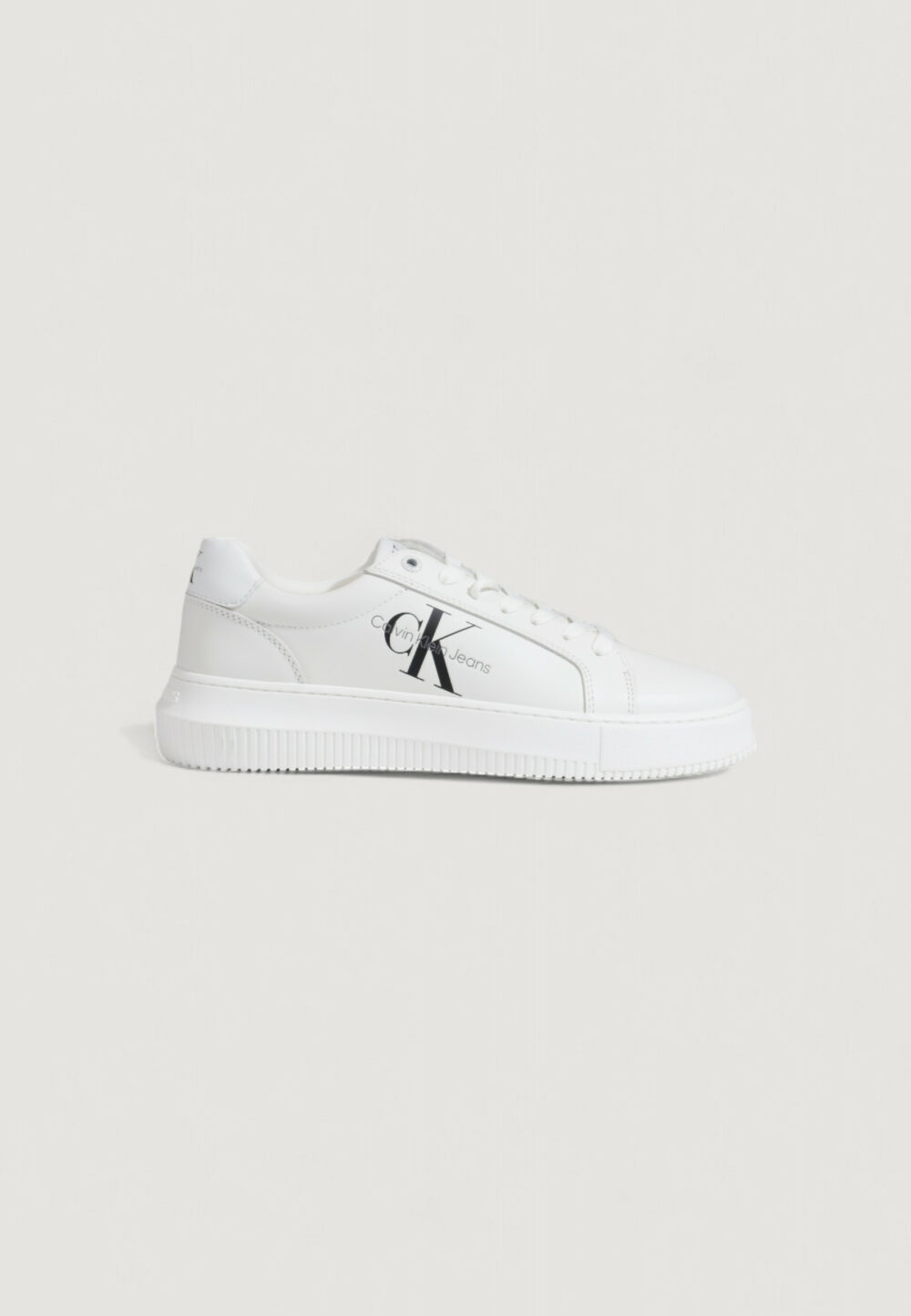 Sneakers Calvin Klein Jeans chunky cupsole mono Bianco - Foto 1