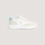 Sneakers Calvin Klein Jeans athleisure runner Crema - Foto 1