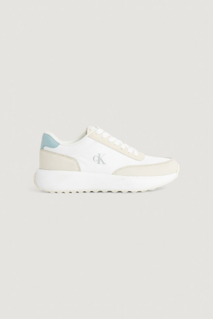 Sneakers Calvin Klein Jeans athleisure runner Crema