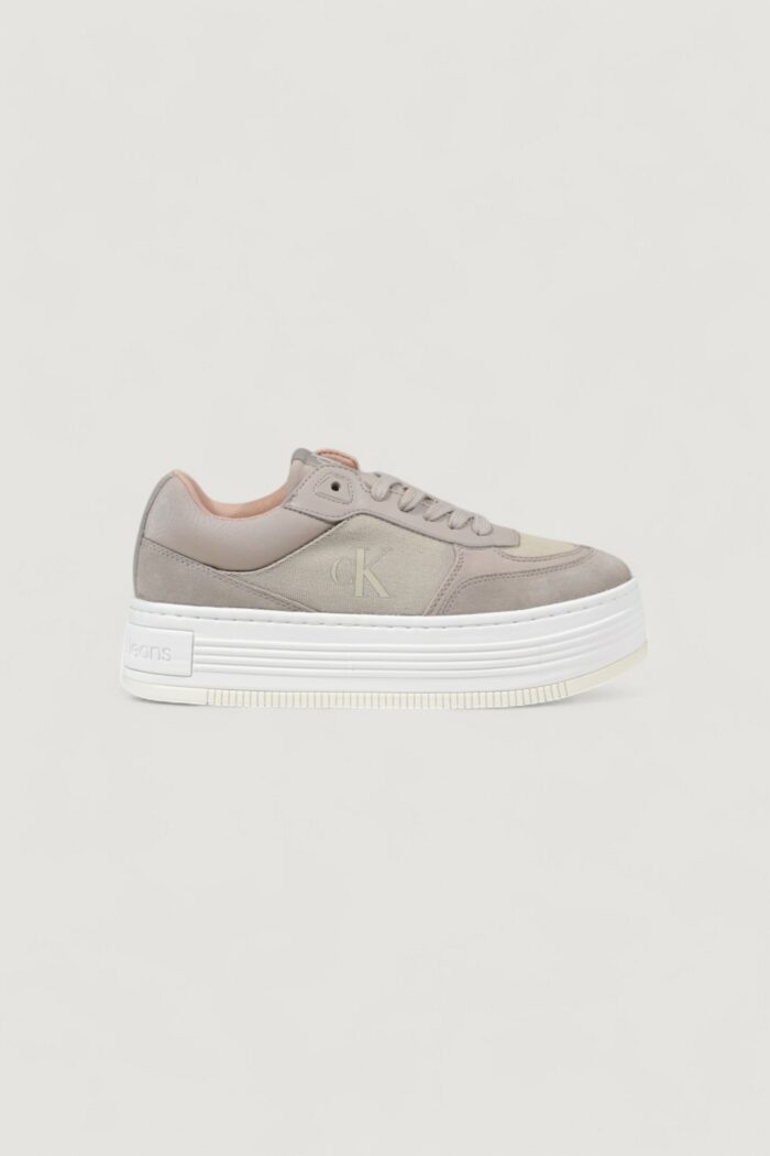 Sneakers Calvin Klein Jeans bold flatf low mix Taupe