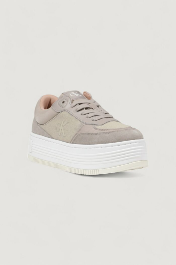 Sneakers Calvin Klein Jeans bold flatf low mix Taupe