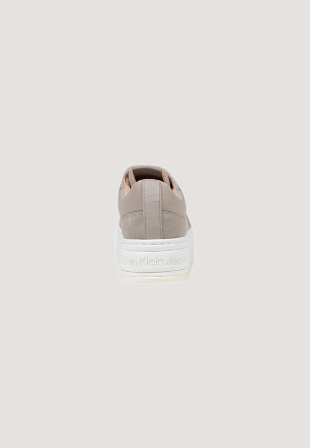 Sneakers Calvin Klein Jeans bold flatf low mix Taupe - Foto 4