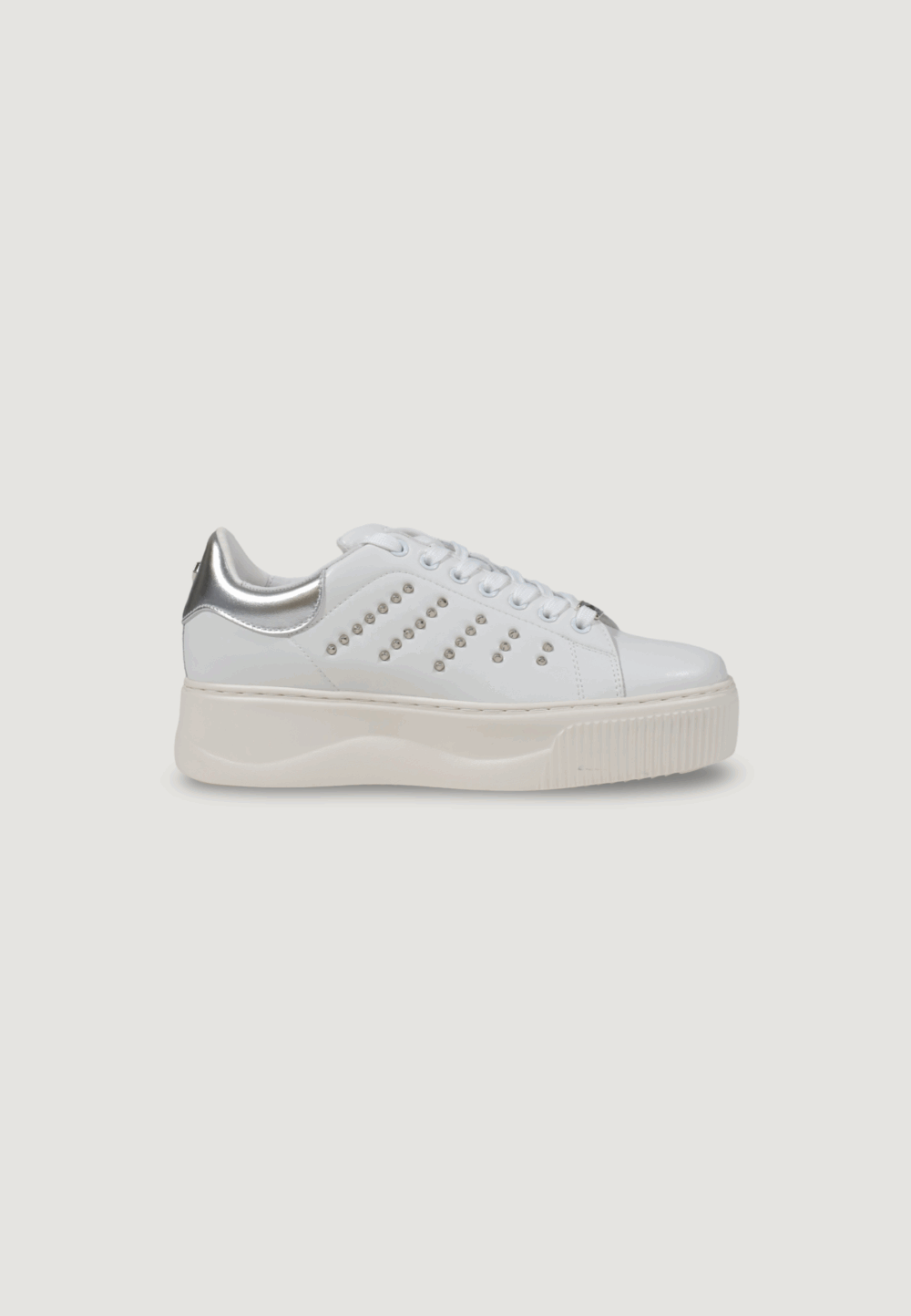Sneakers Cult perry 4396 low leather/lam. Bianco - Foto 1