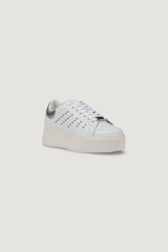 Sneakers Cult perry 4396 low leather/lam. Bianco