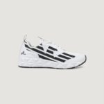 Sneakers EA7 imballo originale danneggiato - prodotto integro Bianco - Nero - Foto 1