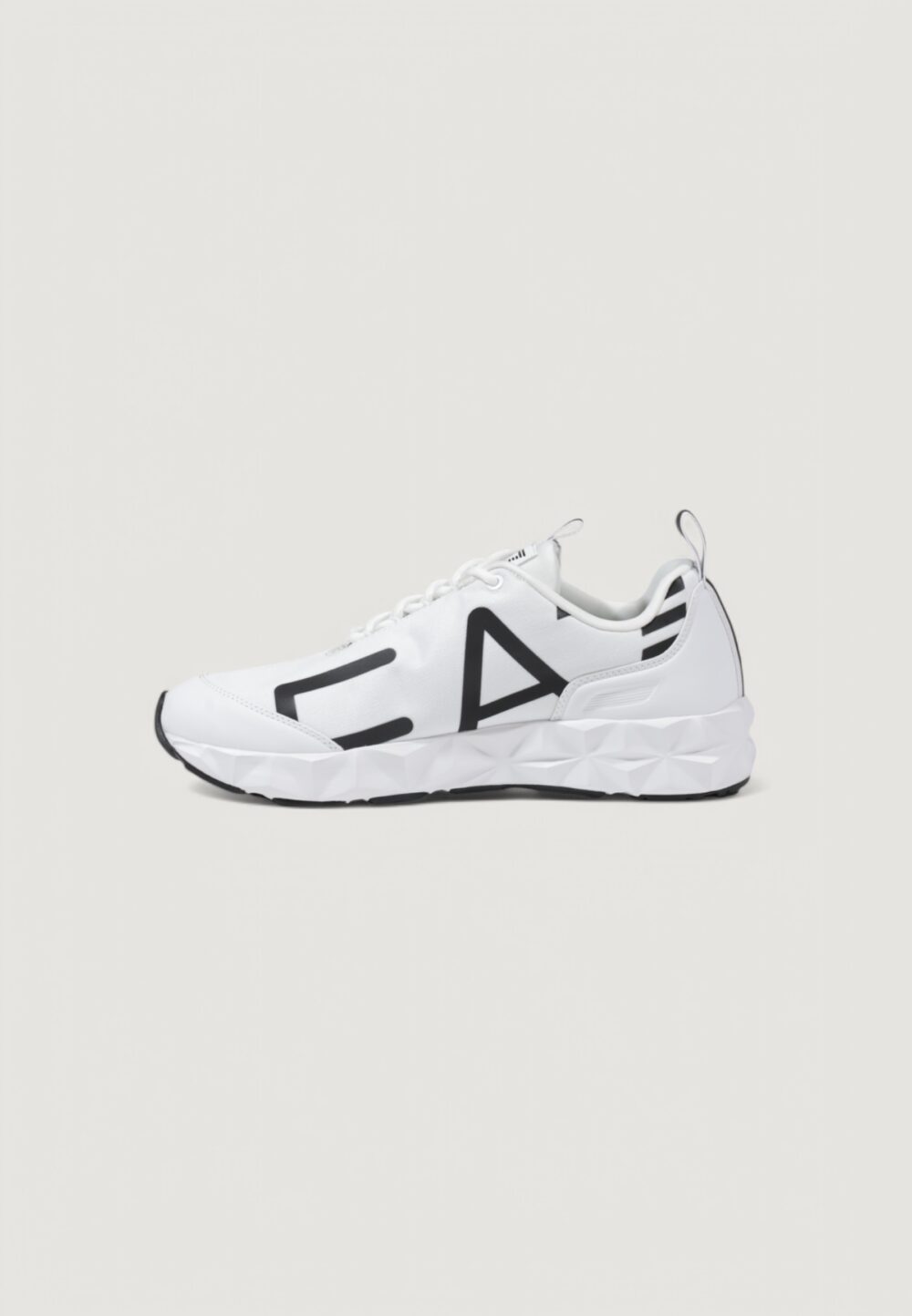 Sneakers EA7 imballo originale danneggiato - prodotto integro Bianco - Nero - Foto 4