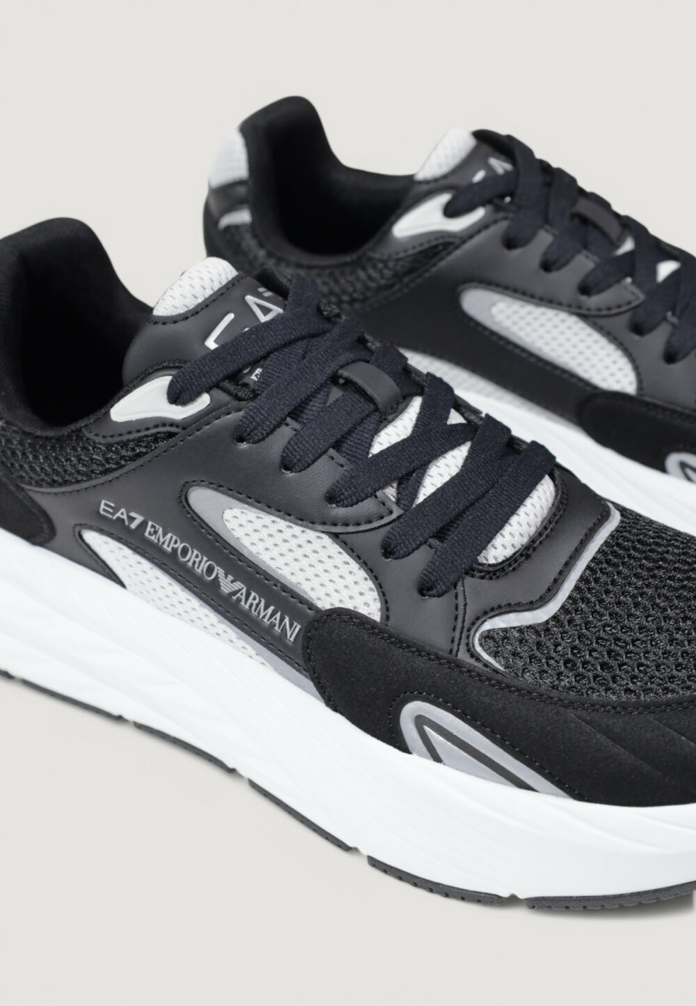 Sneakers EA7 Black Silver - Foto 2