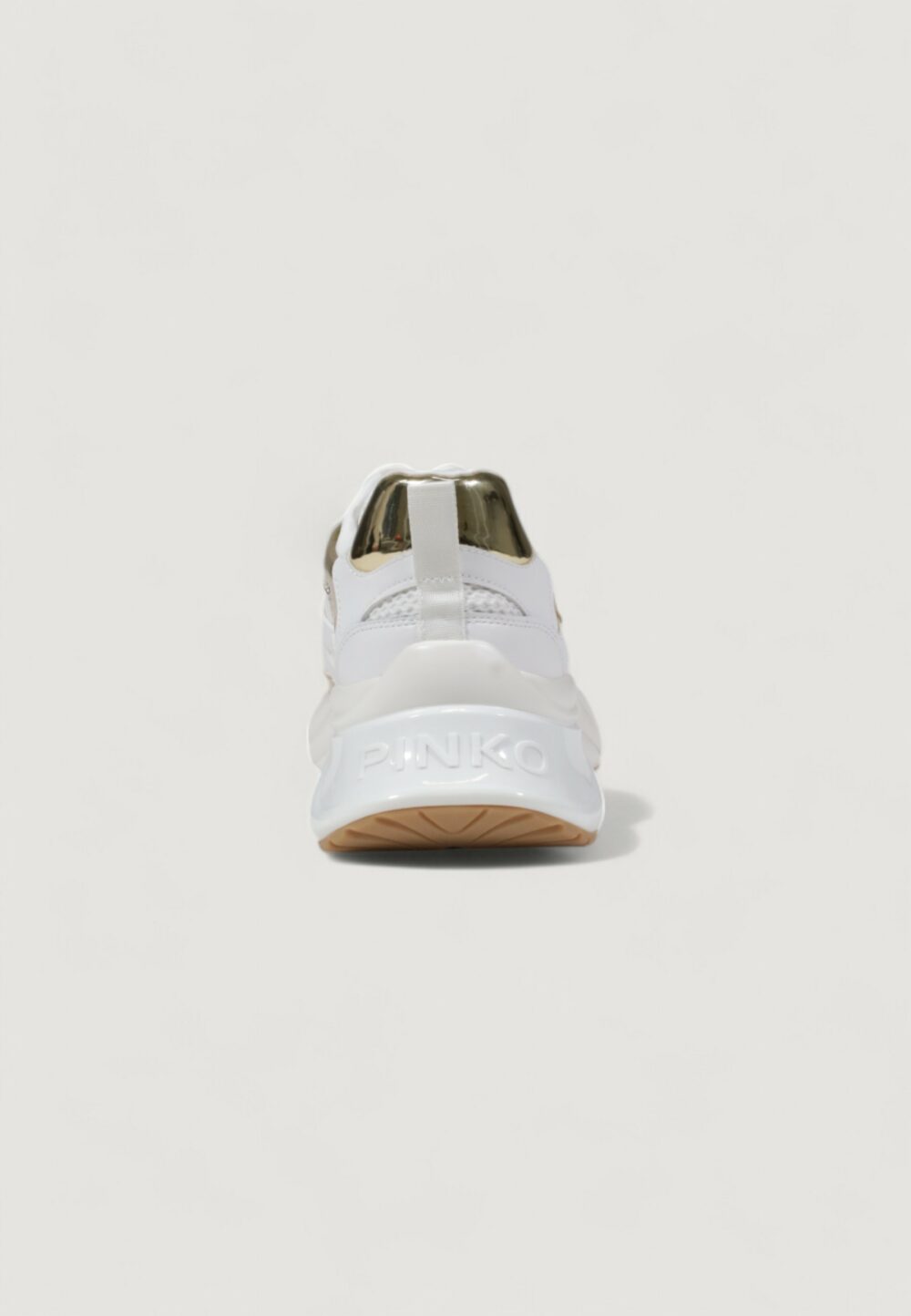 Sneakers Pinko ariel 15 - spreading/mesh/mirror Bianco - Oro - Foto 4