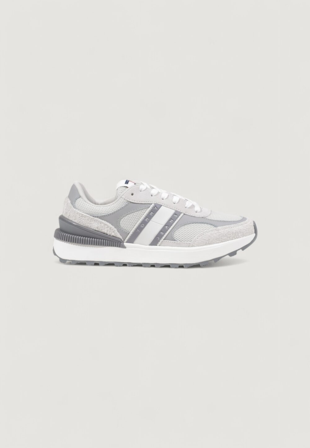 Sneakers Tommy Hilfiger Jeans tjw tech runner Grigio - Foto 1