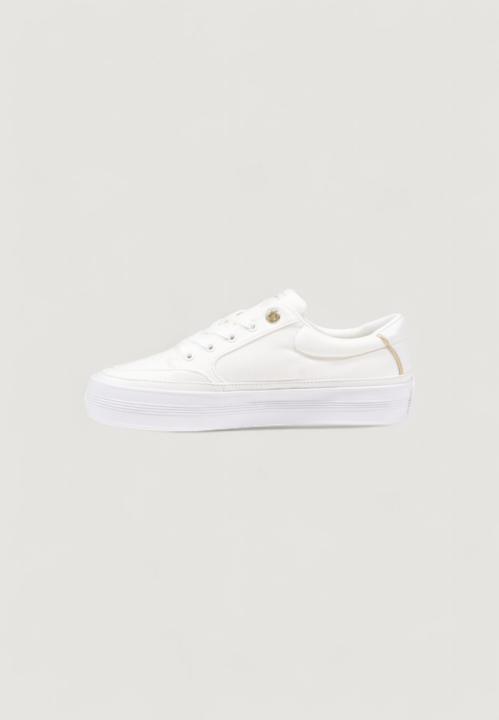 Sneakers Tommy Hilfiger essential vulc textil Panna - Foto 3