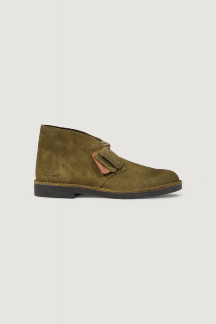Scarpe eleganti Clarks desert boot evo Verde