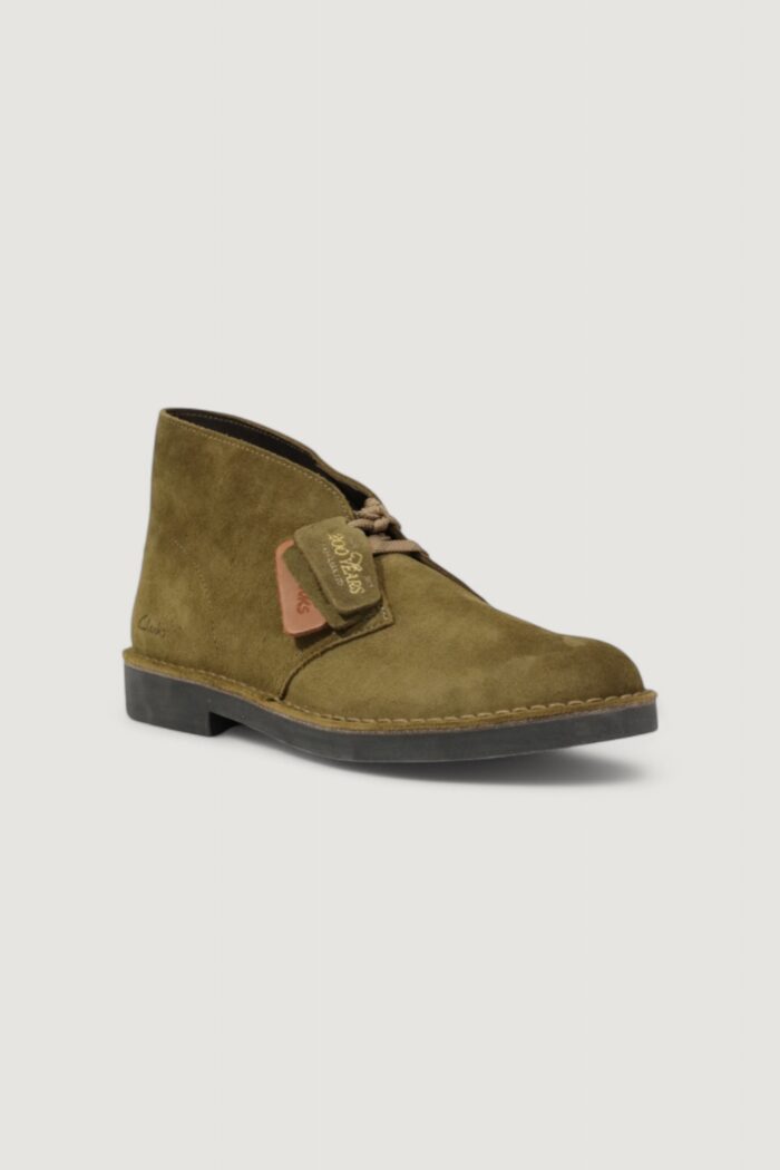 Scarpe eleganti Clarks desert boot evo Verde