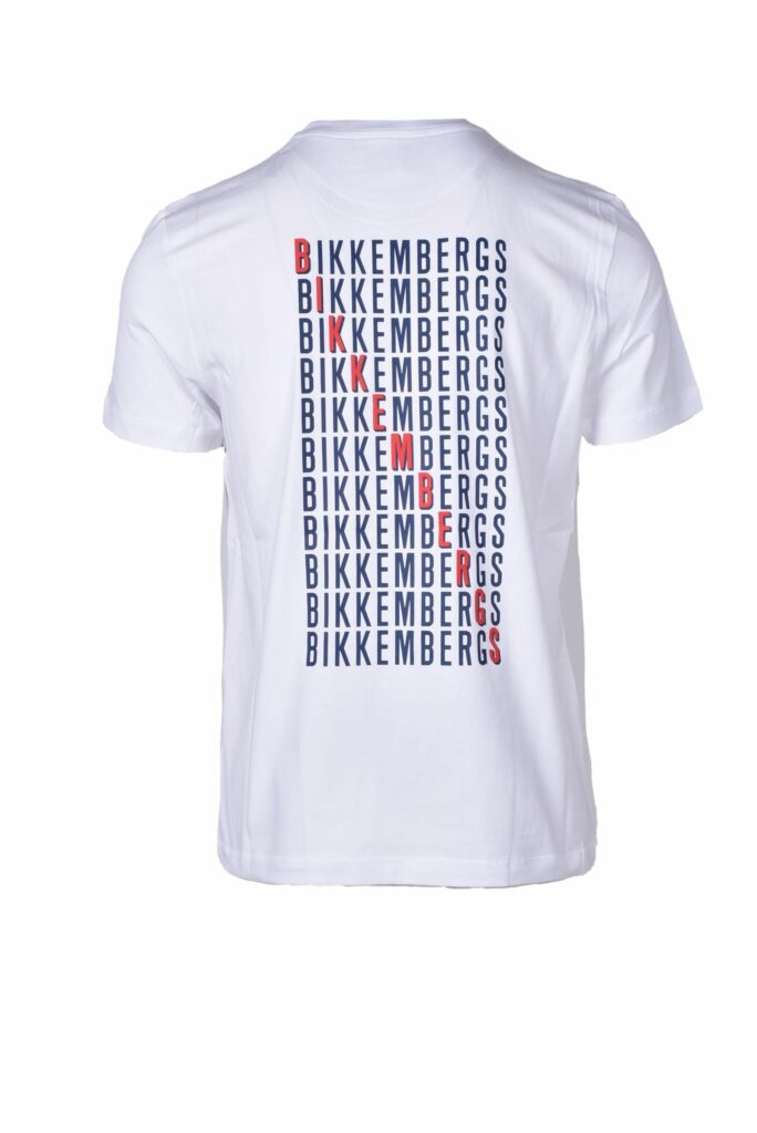 T-shirt BIKKEMBERGS  Bianco