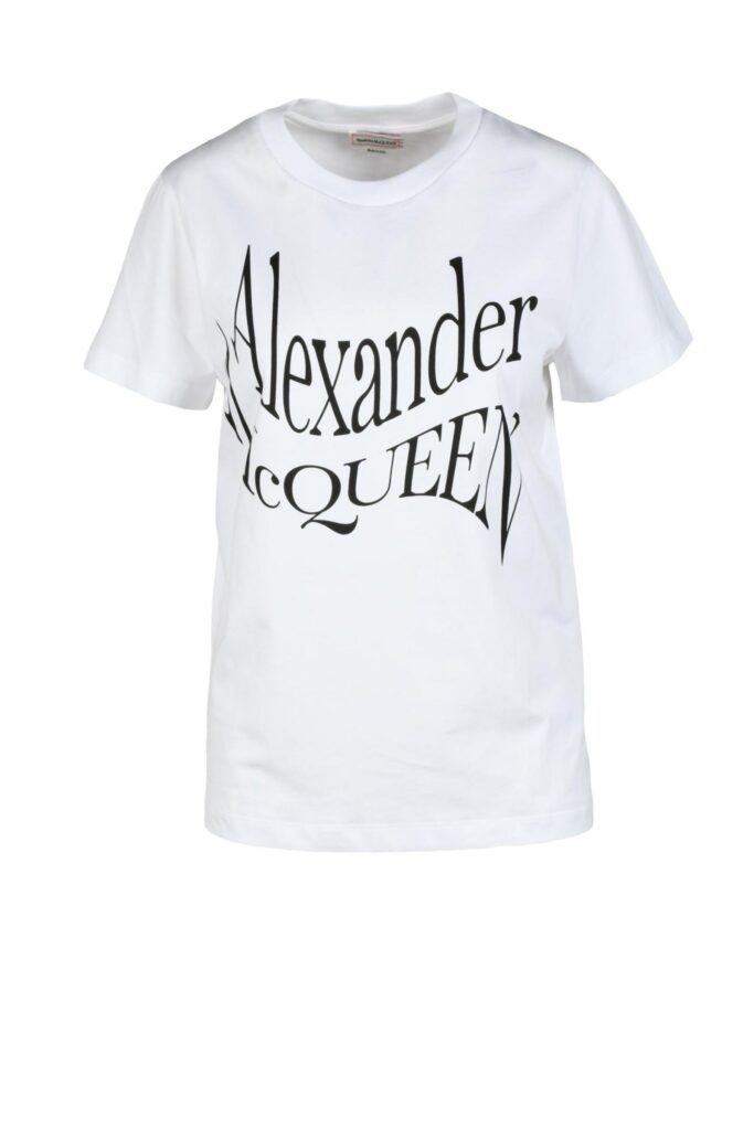 T-shirt ALEXANDER MCQUEEN  Bianco