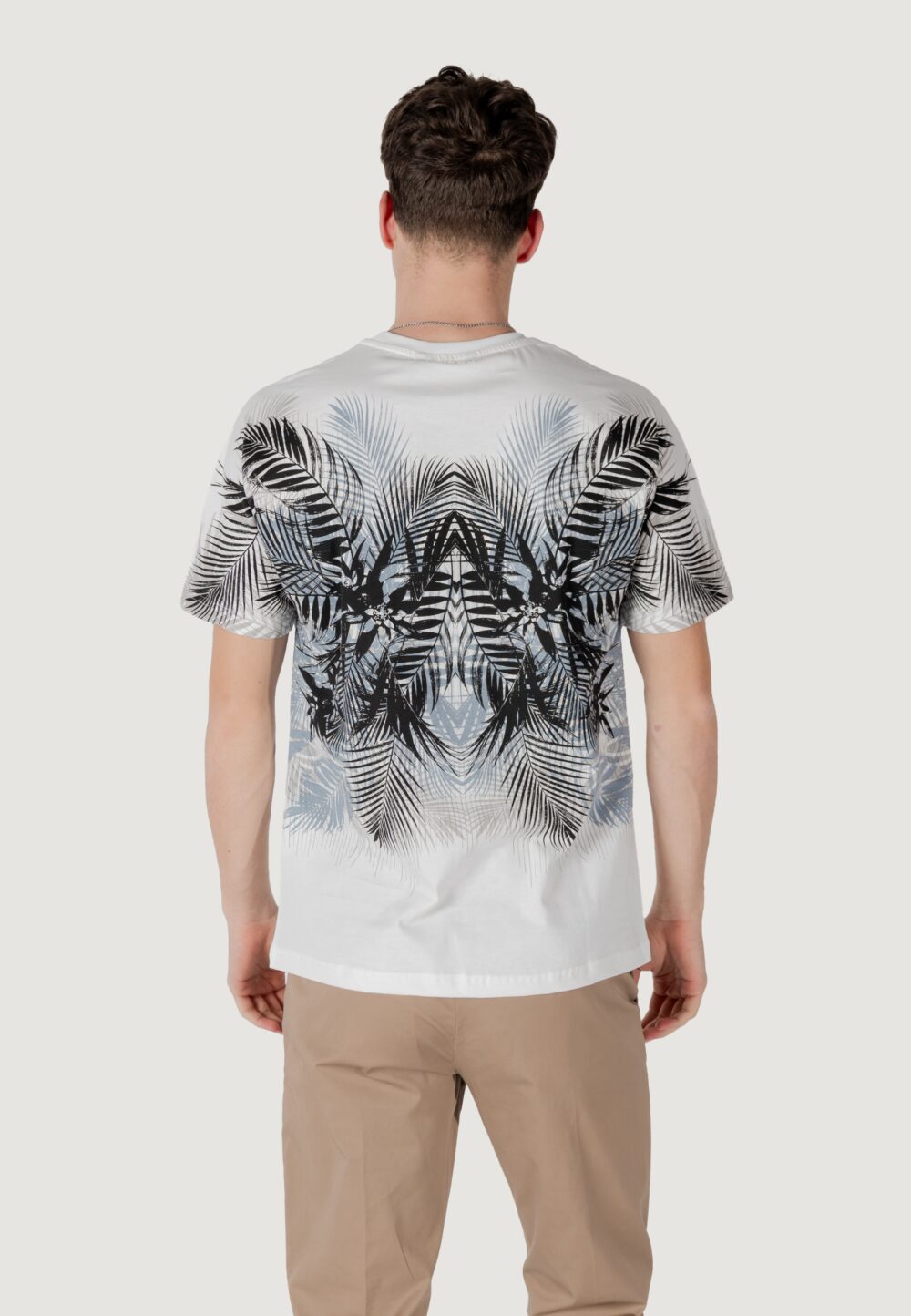 T-shirt Antony Morato regular fit logo on back Bianco - Foto 2