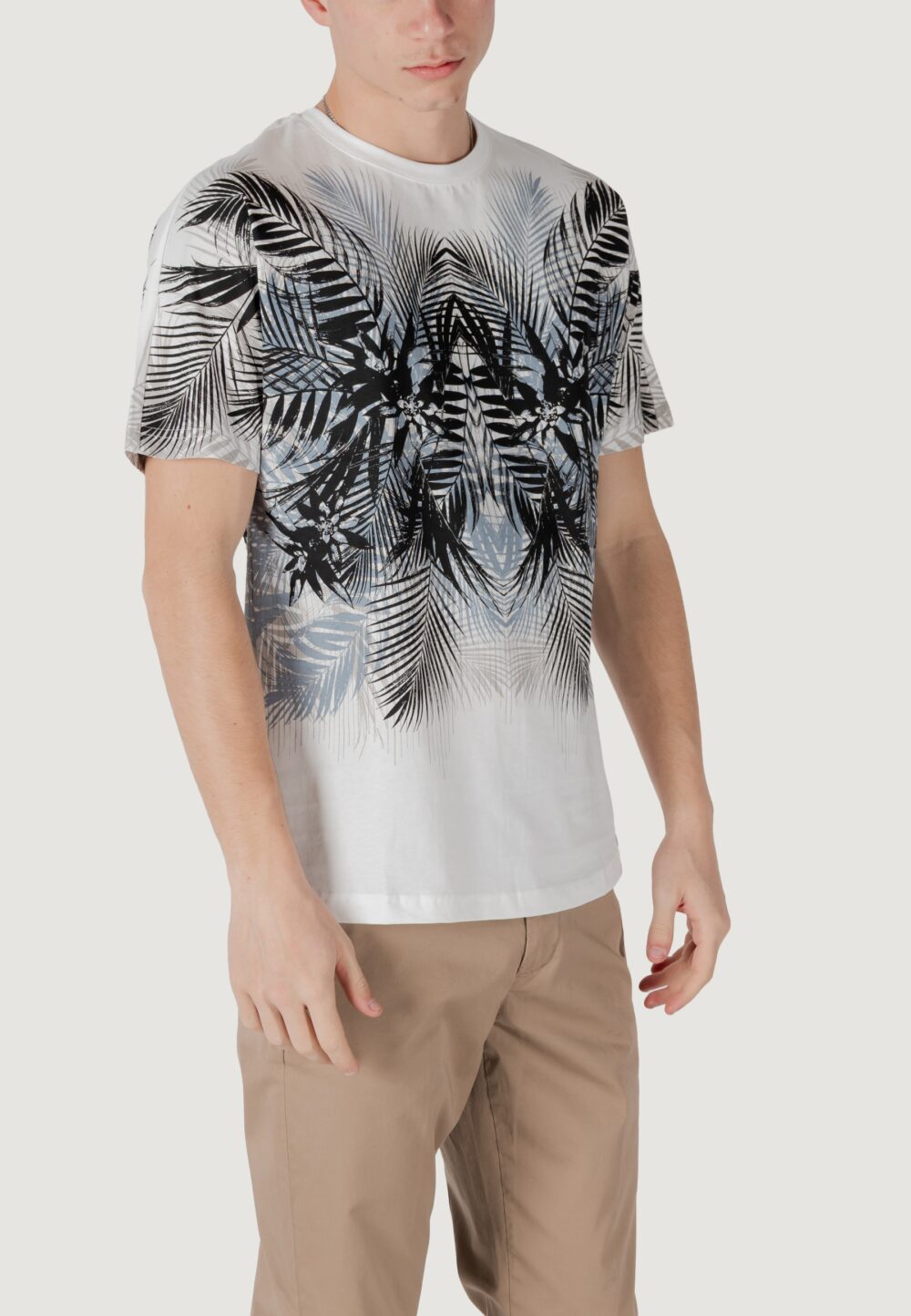 T-shirt Antony Morato regular fit logo on back Bianco - Foto 3
