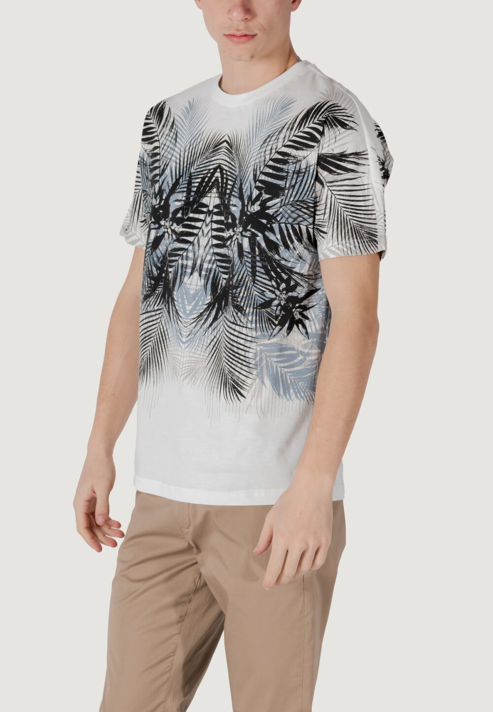 T-shirt Antony Morato regular fit logo on back Bianco - Foto 4