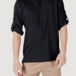 T-shirt Antony Morato regular fit with embroidered logo Nero - Foto 1