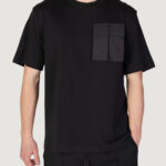 T-shirt Antony Morato relaxed fit logo print on back collar Nero - Foto 1