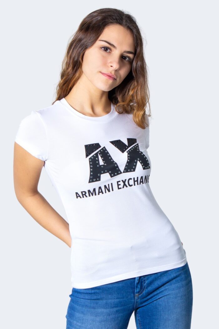 T-shirt Armani Exchange  Bianco