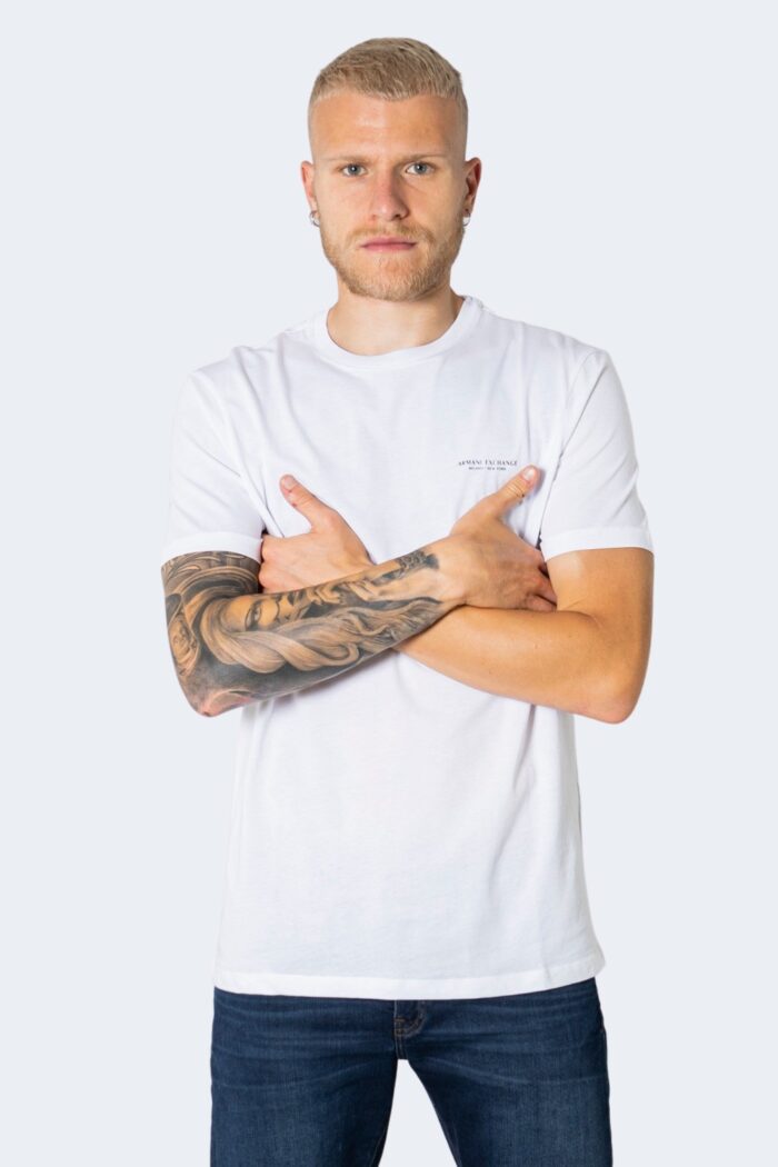T-shirt Armani Exchange  Bianco