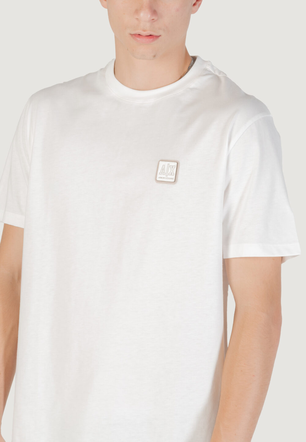 T-shirt Armani Exchange Bianco - Foto 2