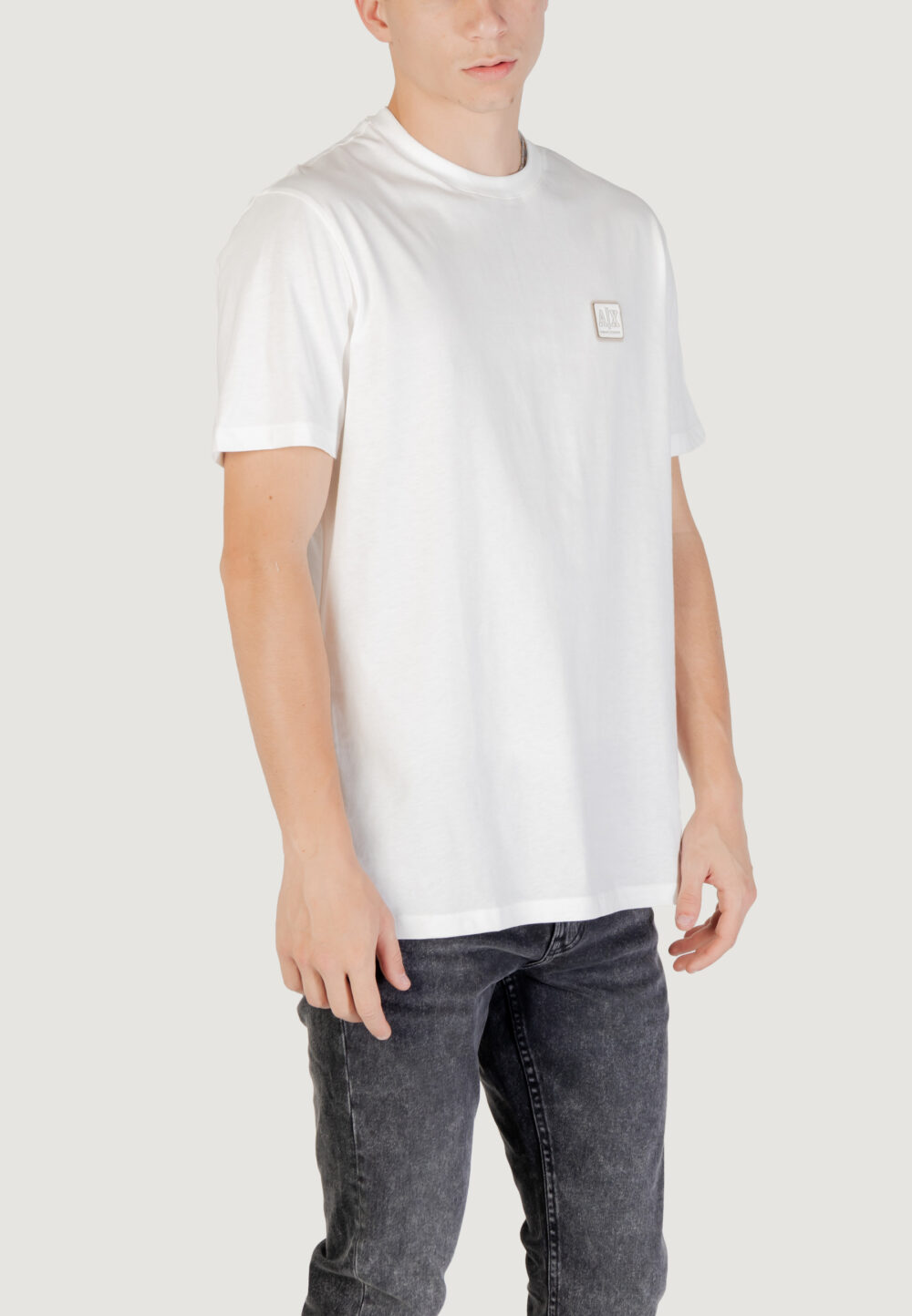 T-shirt Armani Exchange Bianco - Foto 3