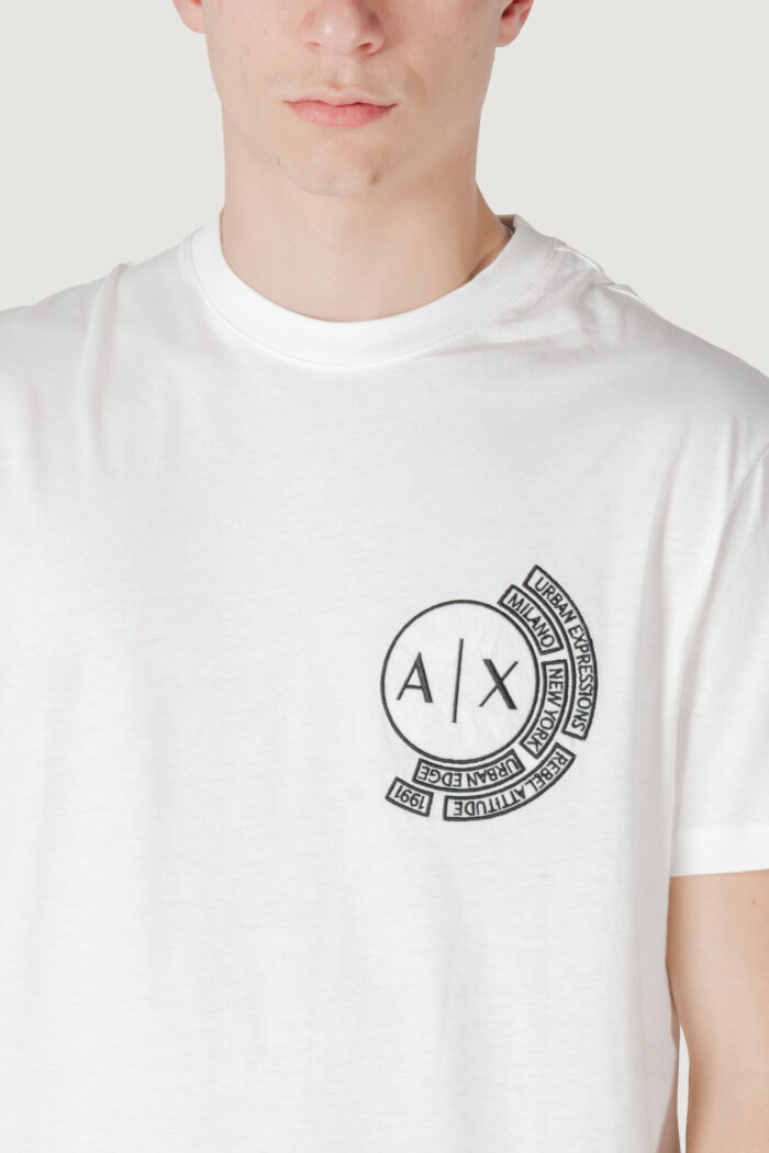 T-shirt Armani Exchange  Bianco