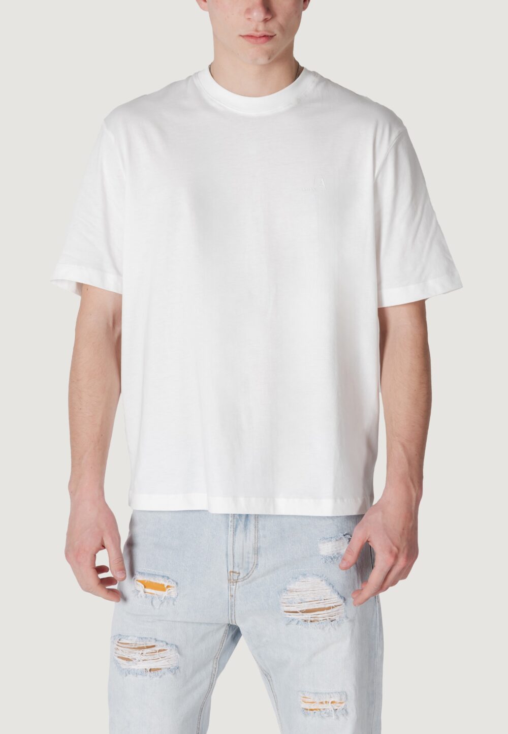 T-shirt Armani Exchange Bianco - Foto 1