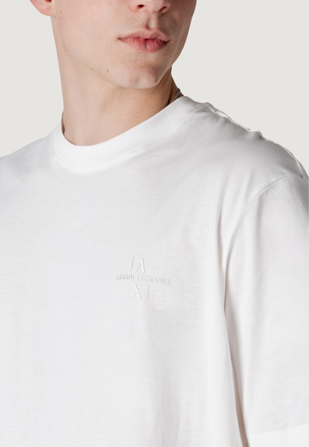 T-shirt Armani Exchange Bianco - Foto 2