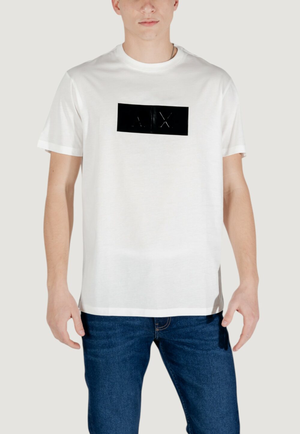 T-shirt Armani Exchange Bianco - Foto 1
