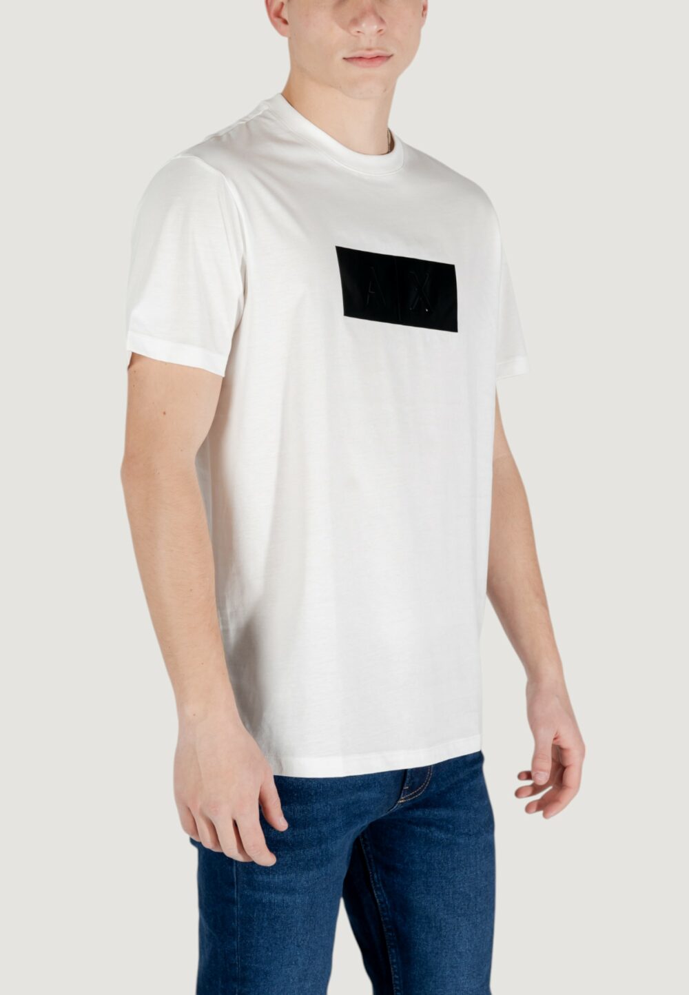 T-shirt Armani Exchange Bianco - Foto 4
