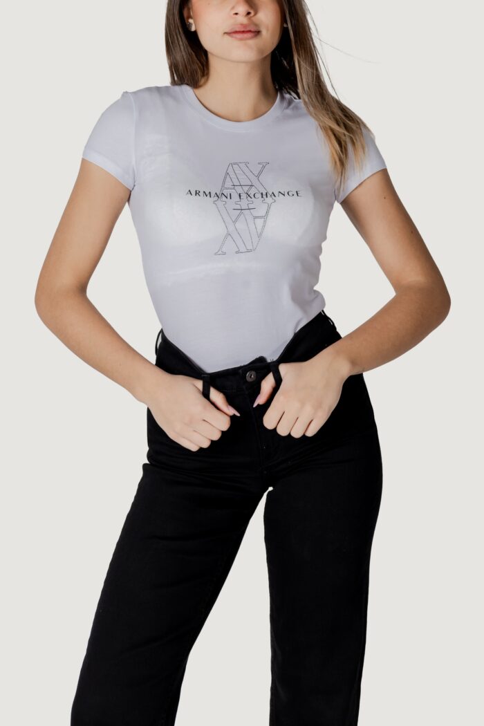 T-shirt Armani Exchange  Bianco