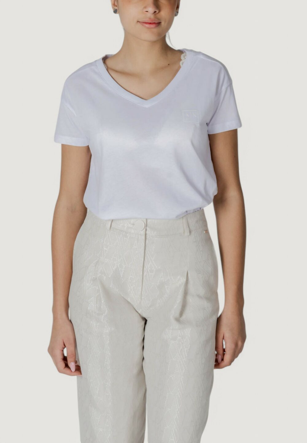 T-shirt Armani Exchange Bianco - Foto 1
